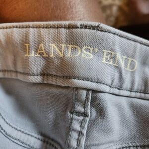 Lands' End Gray Denim Jeans